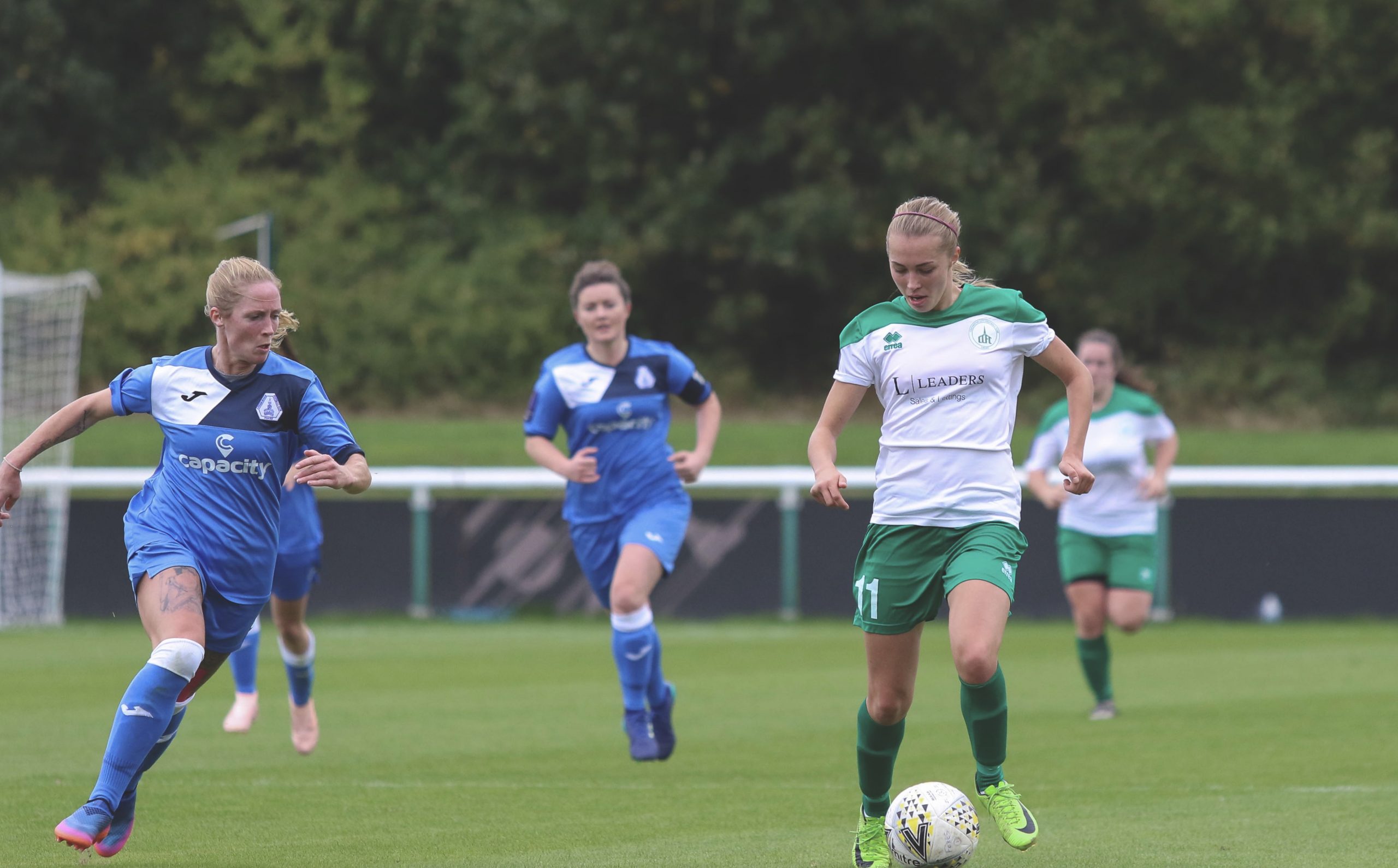 Tash Stephens at Loughborough Foxes 0-1 Chichester City Ladies (30.09.18) Photo by Sheena Booker