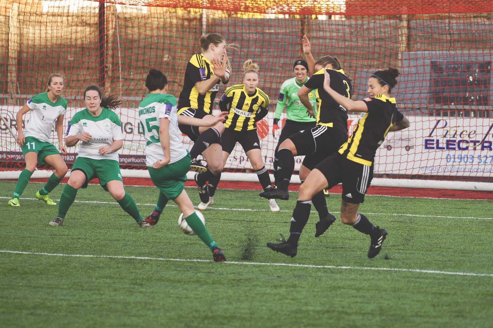 Crawley Wasps LFC (2) vs Chichester City LFC (0) on December 09, 2018 at Worthing FC, Woodside Road, Worthing, Worthing. Photo: Ben Davidson,