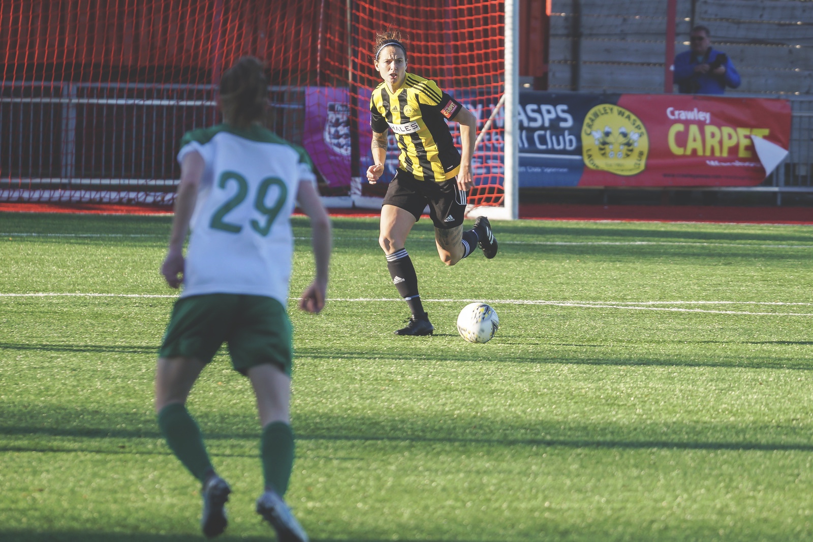 Crawley Wasps LFC (2) vs Chichester City LFC (0) on December 09, 2018 at Worthing FC, Woodside Road, Worthing, Worthing. Photo: Ben Davidson,