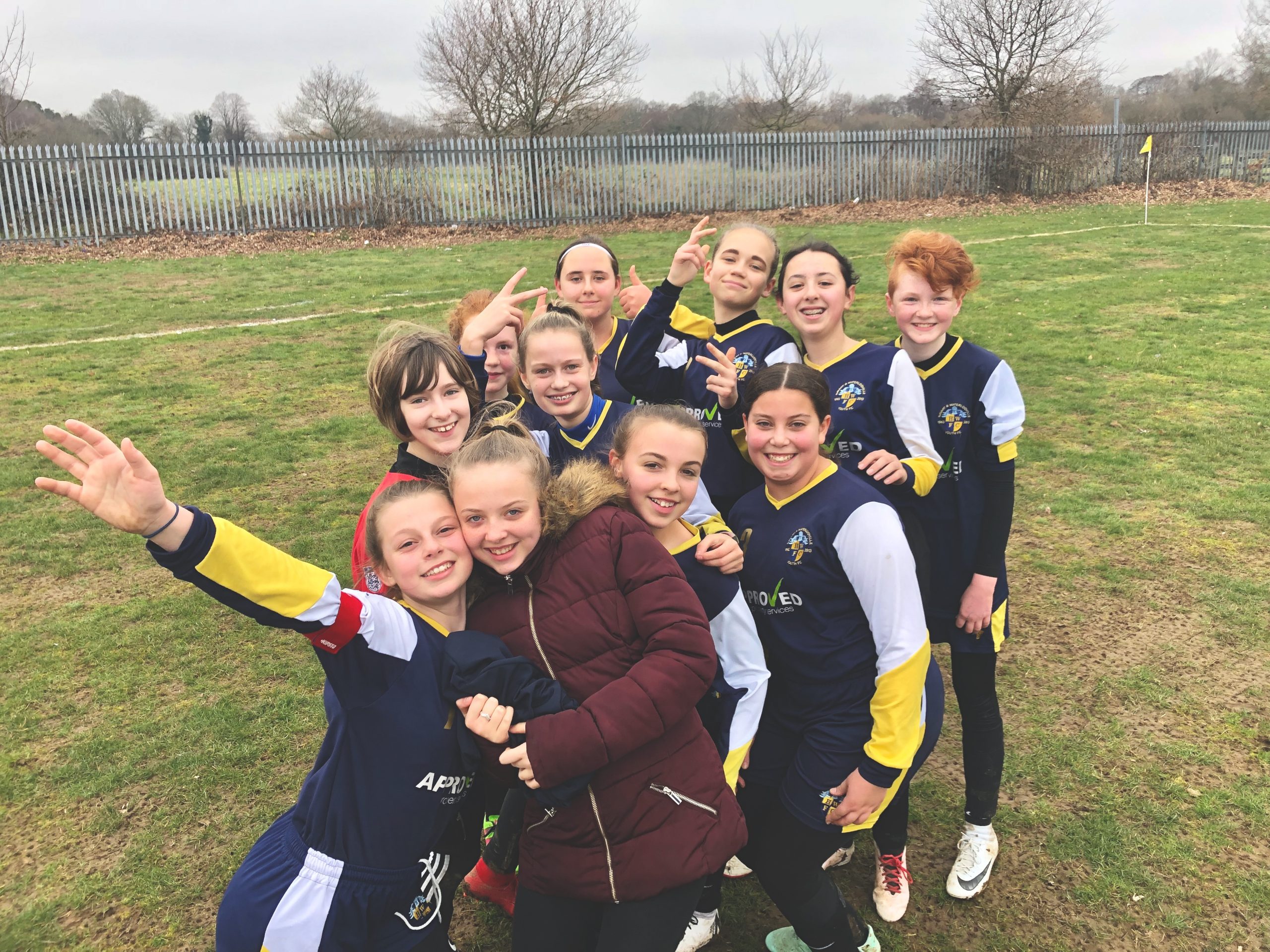 Havant & Waterlooville Girls post Pace Youth