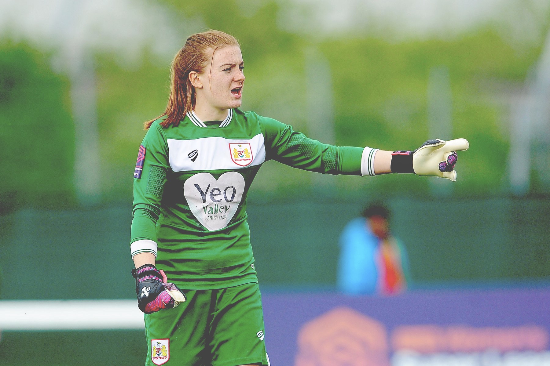 Bristol City's Sophie Baggaley was also named in the PFA team of the season.